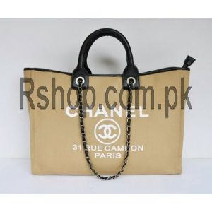 Chanel 31 Rue Cambon Canvas Cloth Apricot Bag Price in Pakistan