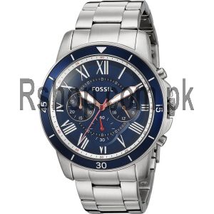 Fossil Mens FS5238 Grant Sport Chronograph Stainless Steel Watch  (Swiss Watch) Price in Pakistan