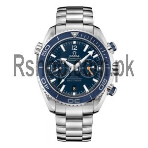 Omega Seamaster Planet Ocean Chronograph Blue Dial Watch Price in Pakistan