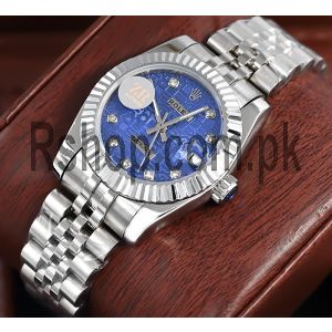Rolex Datejust Blue Dial Ladies Watch Price in Pakistan