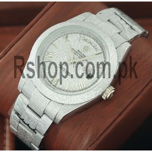 Rolex Day Date Frosted Watch Price in Pakistan