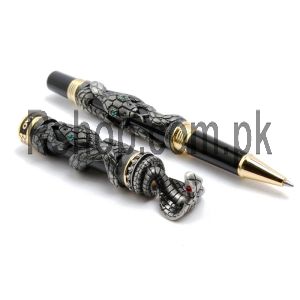Antique Jinhao Snake Rollerball Pen Grey Black Cobra 3d Pattern Collection Pen Price in Pakistan