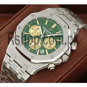 Audemars Piguet Royal Oak Green Dial Chronograph Gent's Watch Price in Pakistan