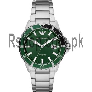 Emporio Armani Diver Green Dial Quartz Watch AR 11338 Price in Pakistan