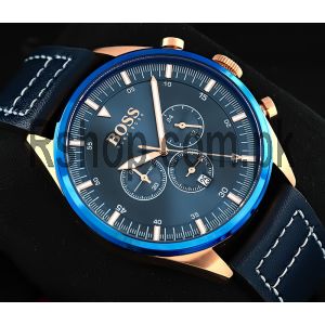 Hugo Boss Champion Blue Dial Chronograph Watch Price in Pakistan