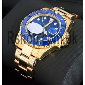 Rolex Submariner Blue Dial Watch (Swiss Quality ETA Movement 2836) Price in Pakistan