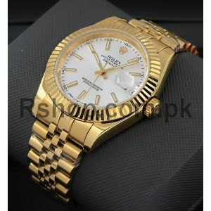 Rolex Datejust White Dial Watch Price in Pakistan