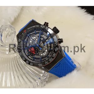 TAG Heuer Carrera Calibre Heuer 01 Skeleton Blue Watch Price in Pakistan
